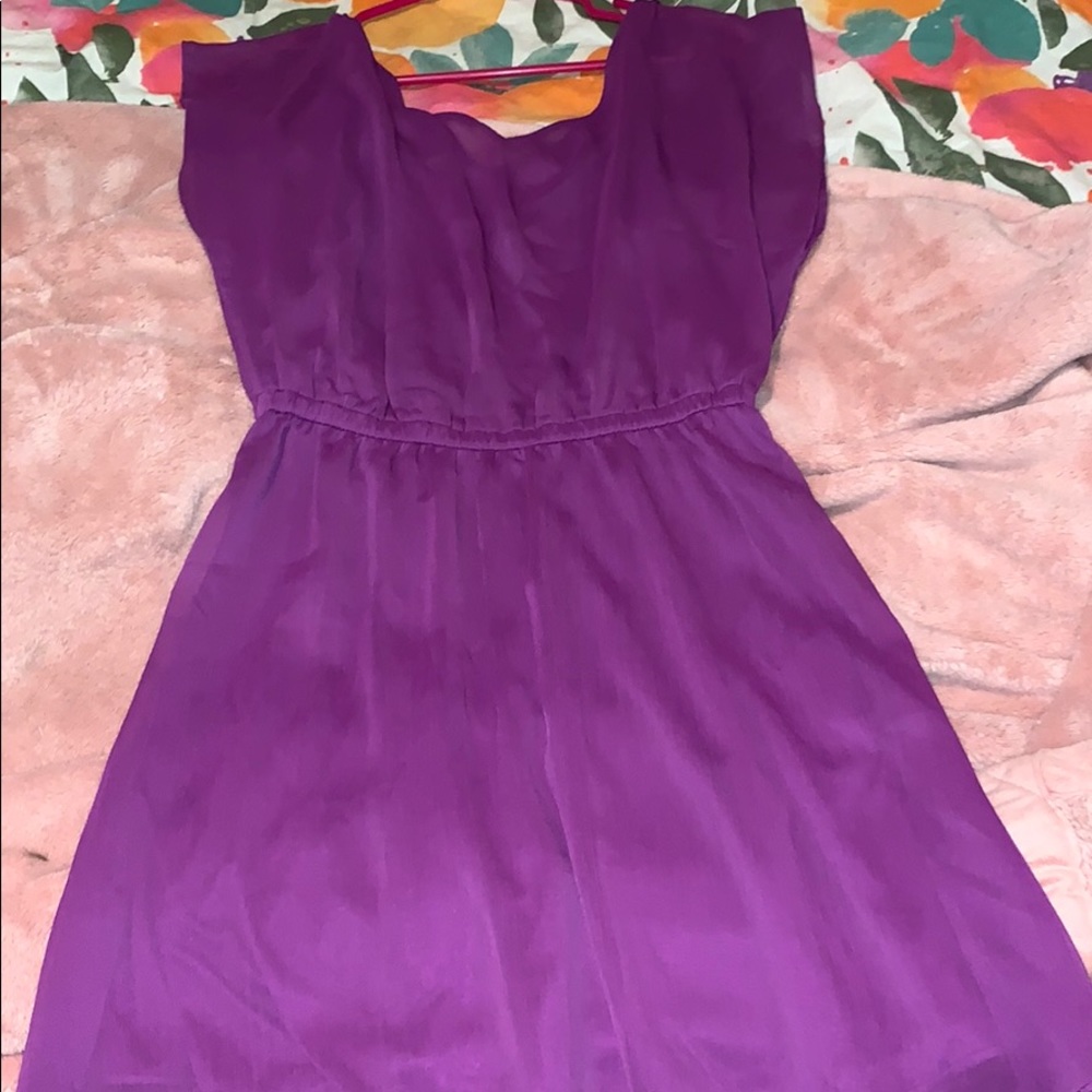 Small purple dress